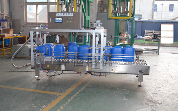 30公斤液體灌裝機(jī)全自動流水線